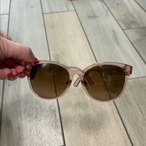 Gucci  Translucent Pink Sunglasses